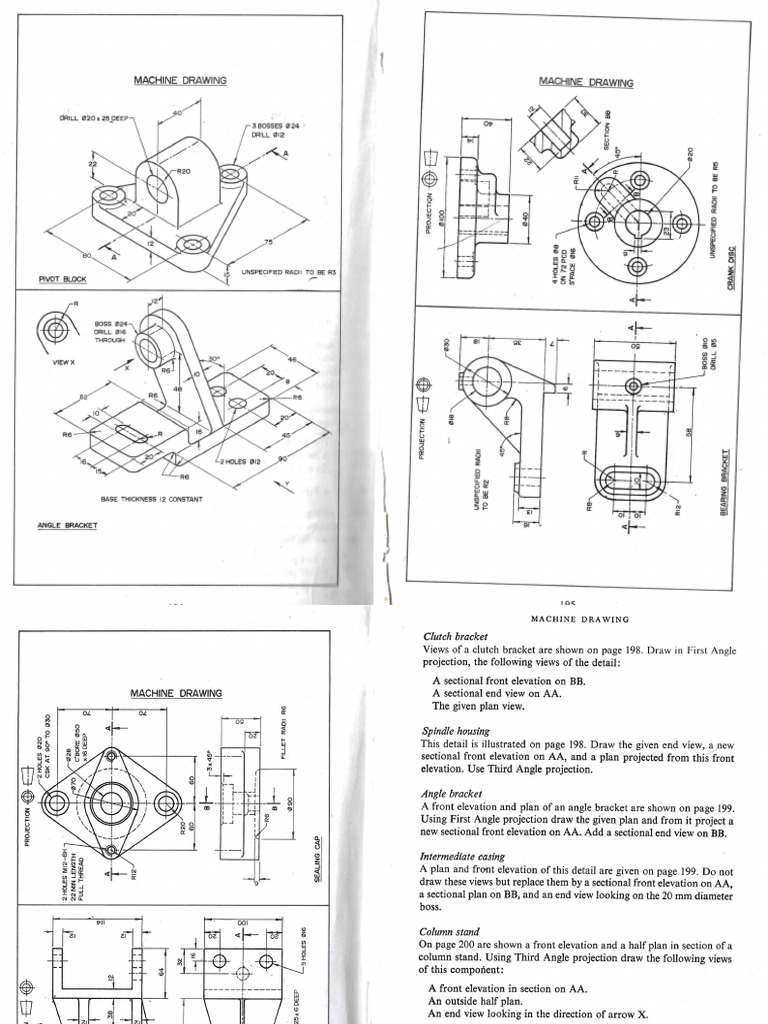 Machine Drawing 2 | PDF
