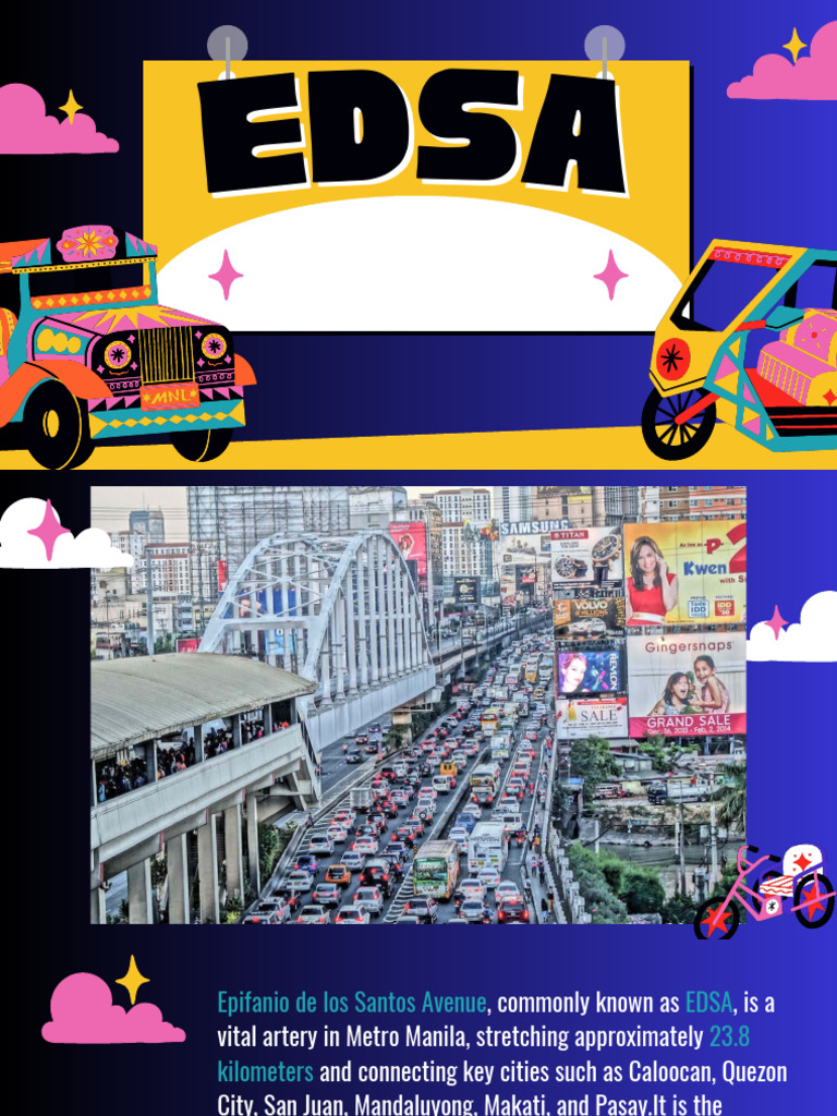 Edsa Group2 | PDF | Transport | Road Infrastructure