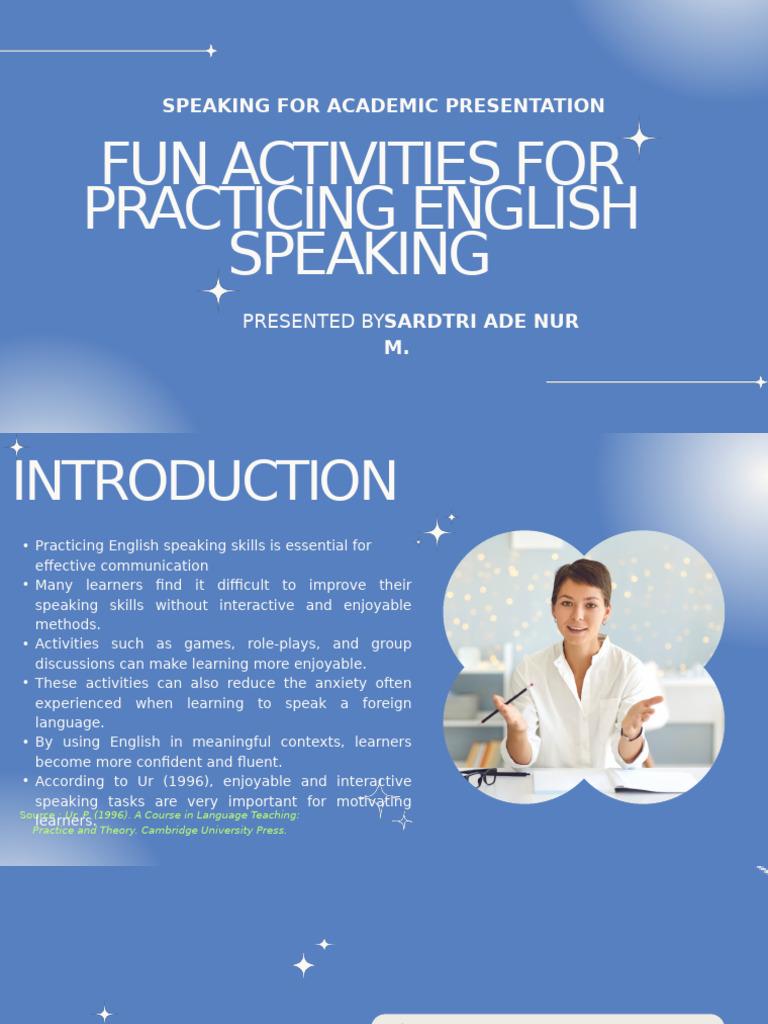 Blue and White Minimalist Group Project Presentation | PDF | Language ...