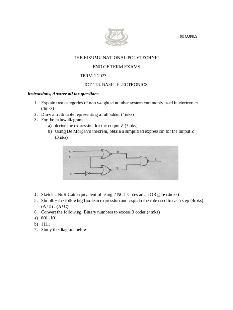 Basic Electronics 56 | PDF