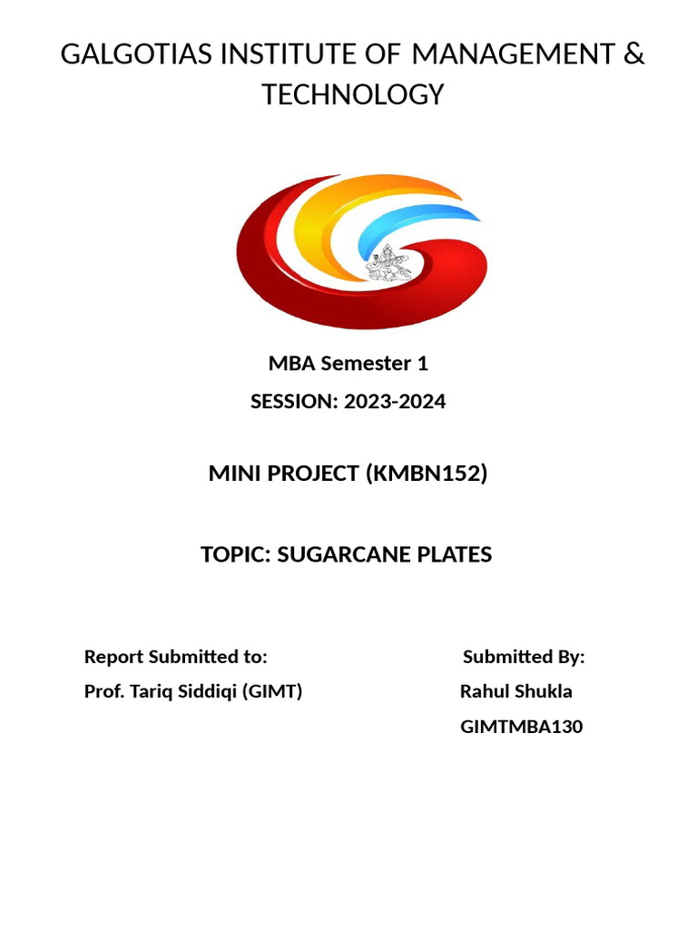 Rahul Shukla Mini Project | PDF | Pricing | Marketing