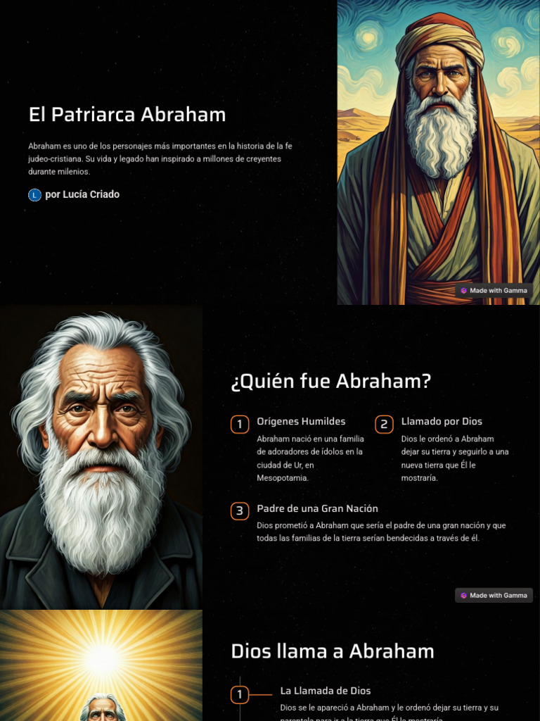 Abraham: El Padre de la Fe | PDF | Abrahán | Creencia religiosa y doctrina