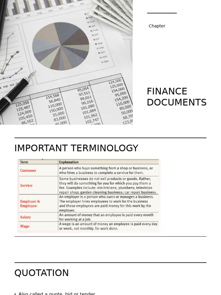 Gr11 - Chapter 3 - Finance Document | PDF