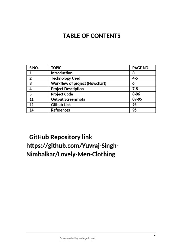 HTML Project by Yuvraj Singh Nimbalkar | PDF | World Wide Web ...