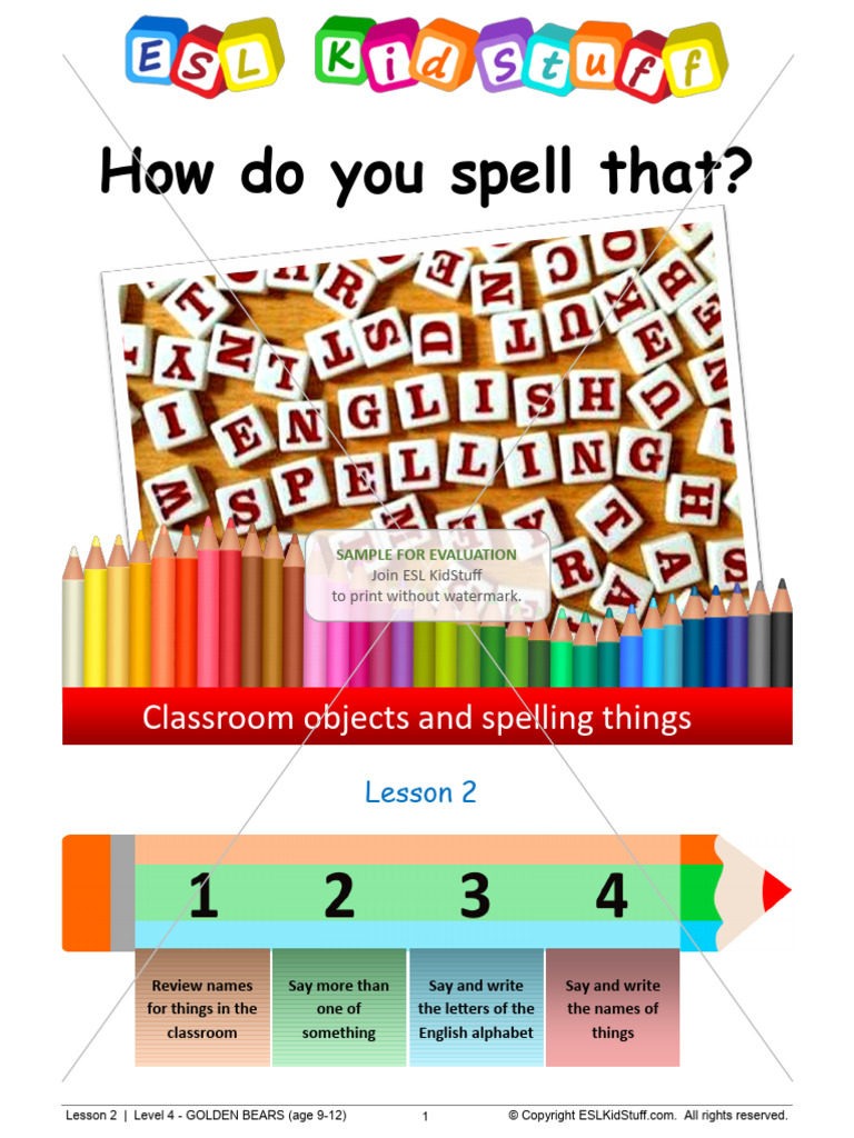 PDF Level 4 Lesson 2 Sample US | PDF | Linguistics