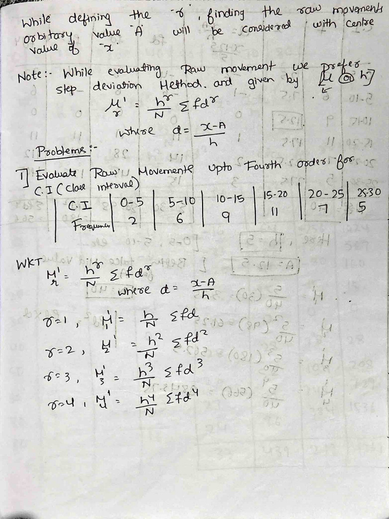 Maths Notes M4 | PDF