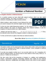 Is Negative Number A Rational Number