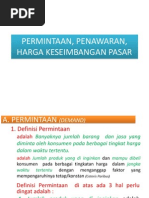Download PERMINTAAN PENAWARAN HARGA KESEIMBANGAN PASAR by Faizal SN87429901 doc pdf