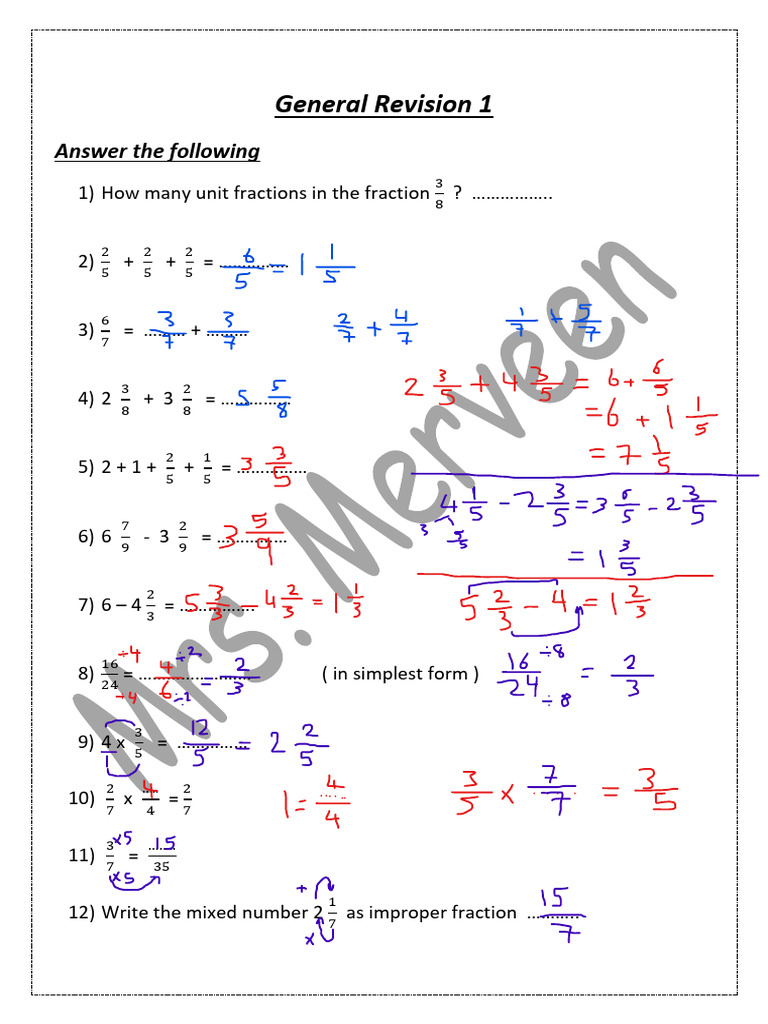 Math Revision Questions and Answers | PDF | Triangle | Triangle Geometry