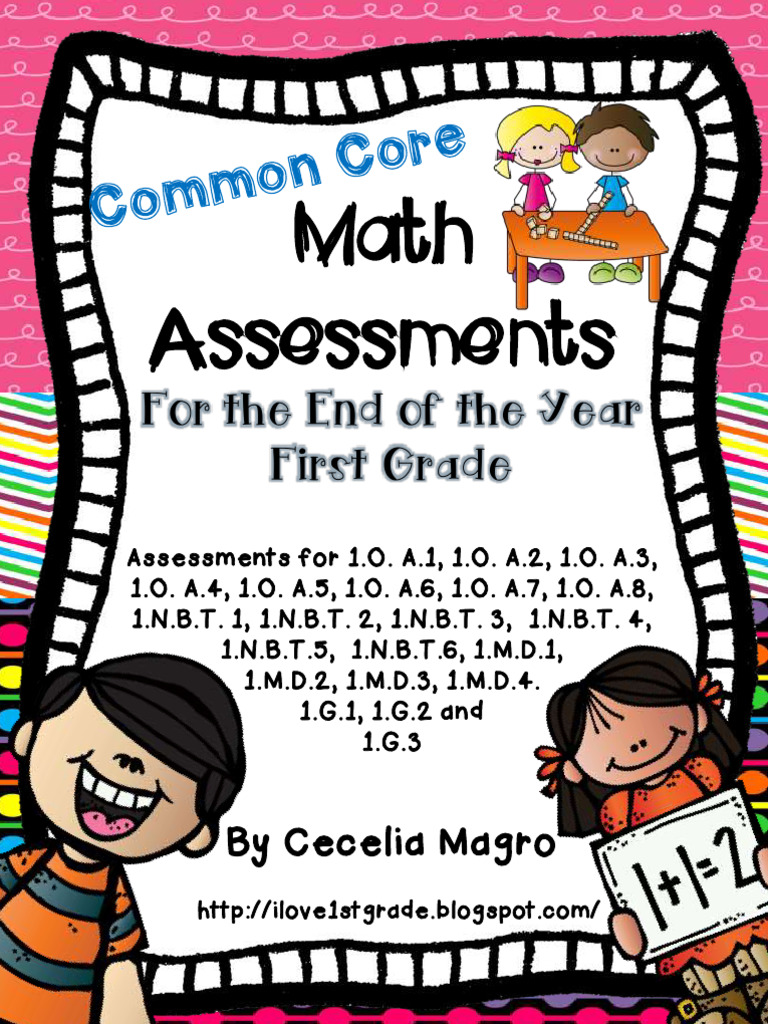 1st Grade Common Core Assessments | PDF | Shape | Elementary Geometry