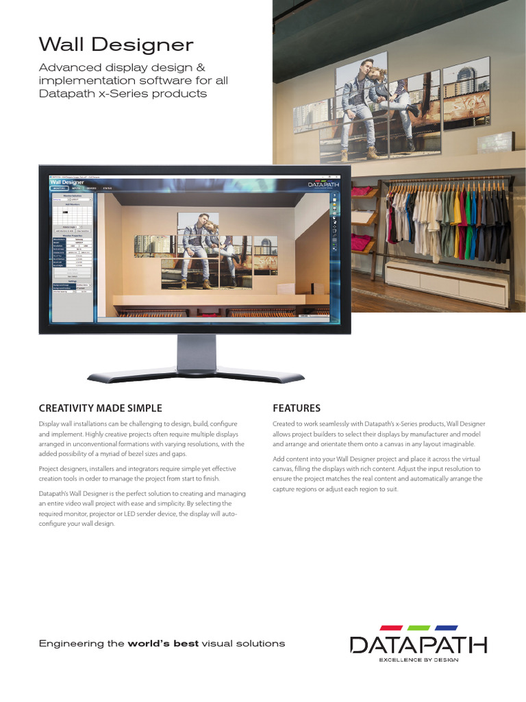 Datapath Wall Designer Software Guide | PDF | Computing | Software