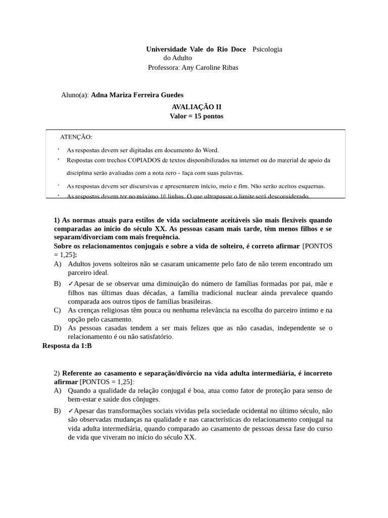 Psicologia do Adulto: Relacionamentos e Sociedade | PDF | Família ...