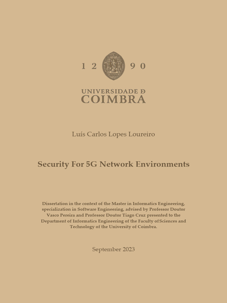 Security for 5G Networks Management | PDF | Computer Network | Computer ...
