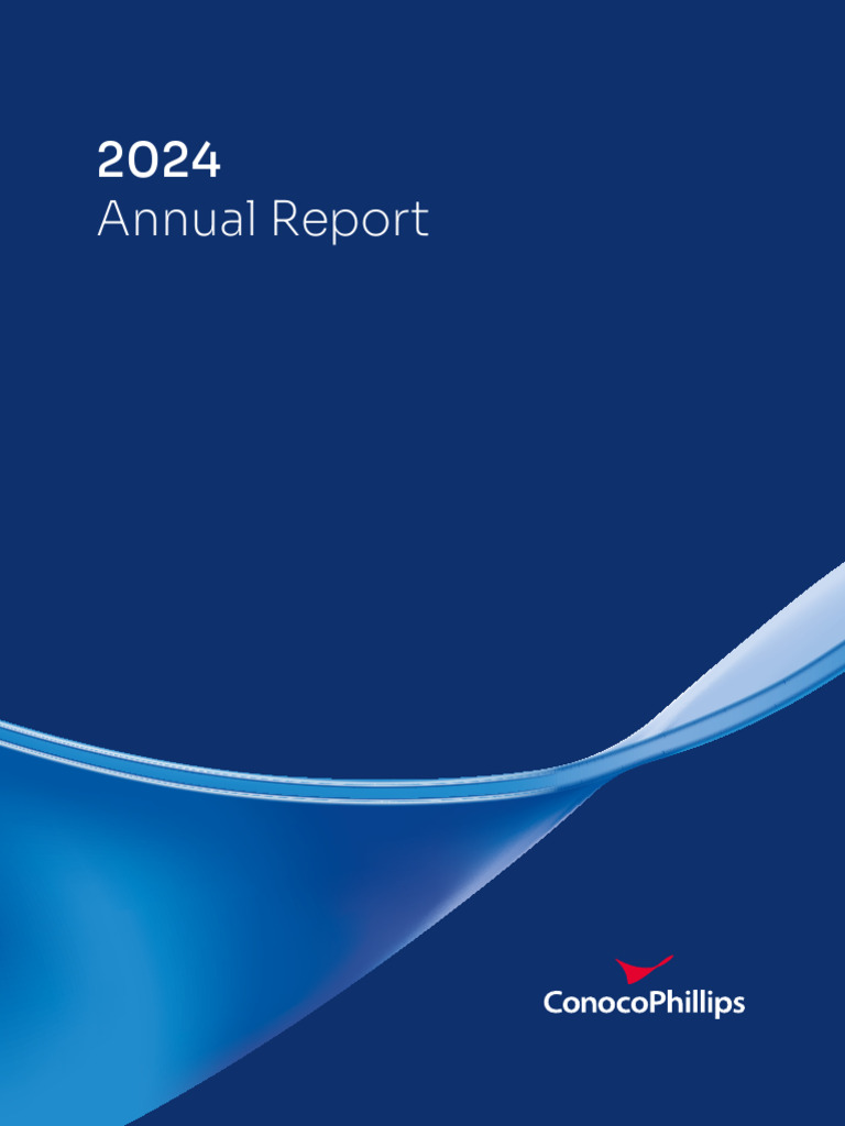 2024 ConocoPhillips Shareholder Report | PDF | Petroleum