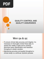 Download QA  QC in Clinical trial by pavan_bagga SN87432368 doc pdf
