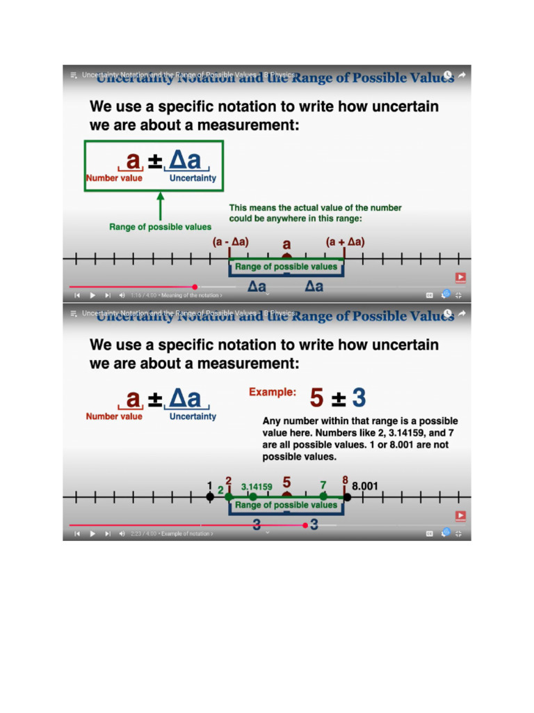 Error Calculations Pdf