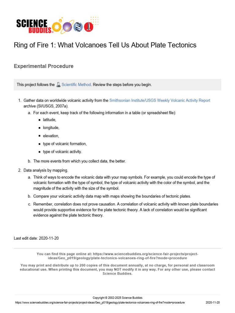 Volcanic Data Analysis and Tectonics | PDF | Volcano | Plate Tectonics