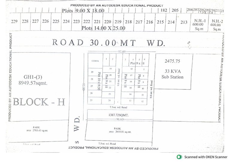 H Block Map | PDF