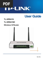 Router TP Link TL Wr841n