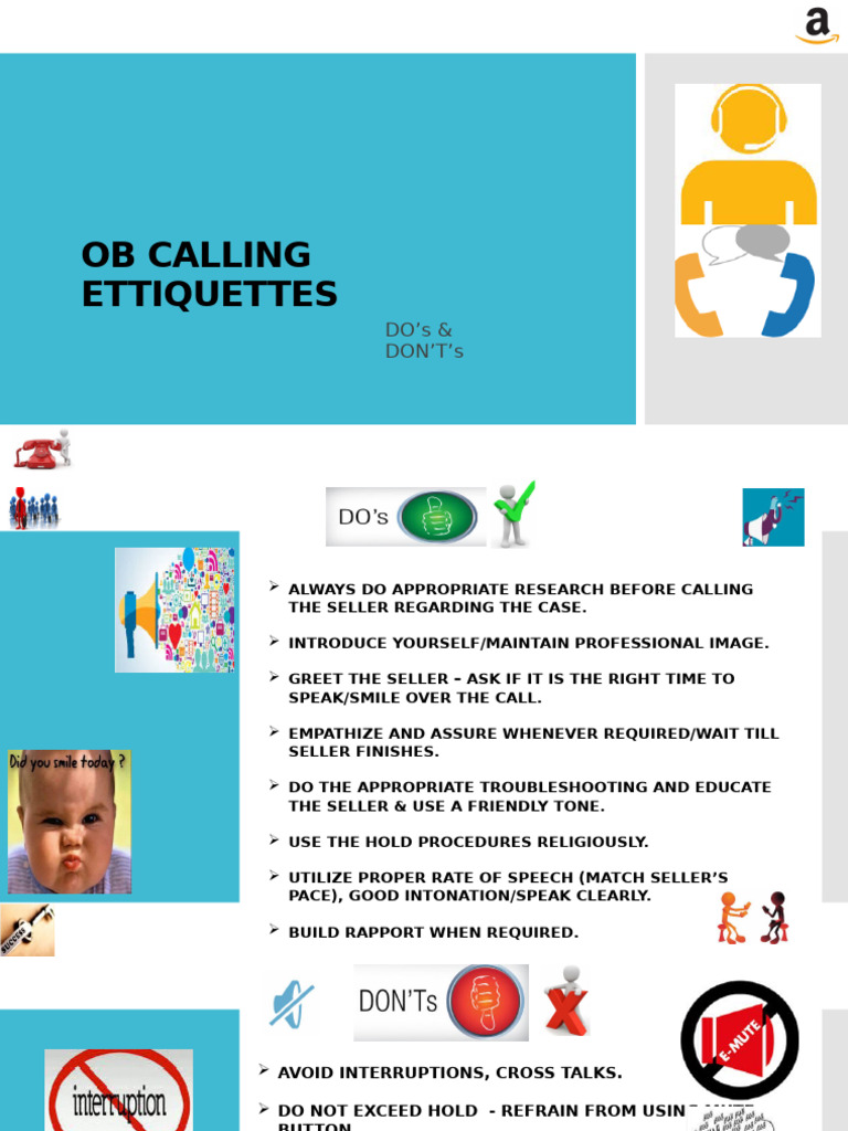 Ob Calling Ettiquettes | PDF