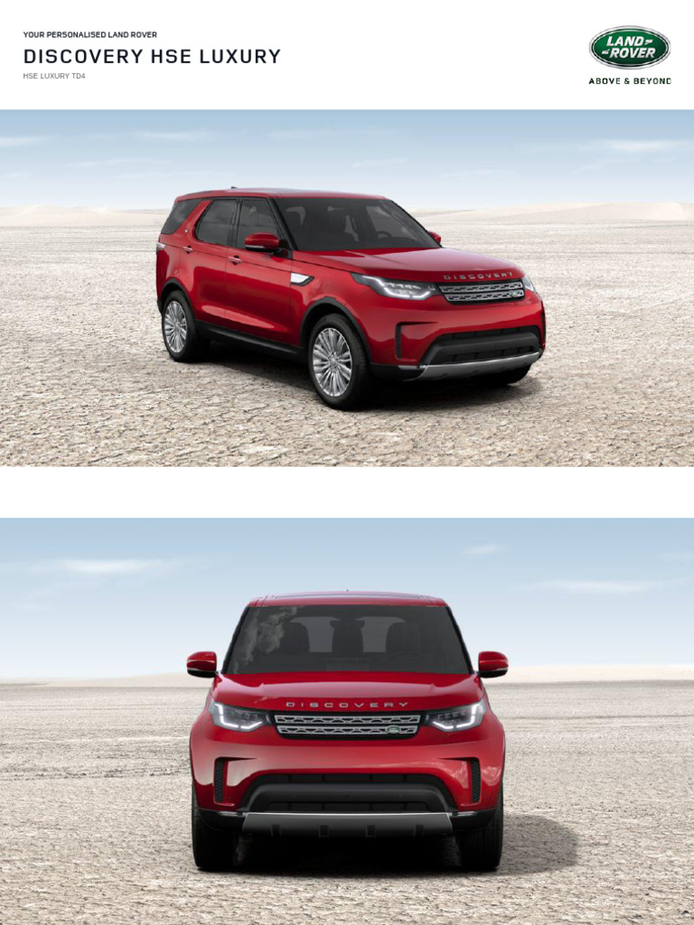 Landrover - My Customisation! | PDF | Trunk (Car) | Fuel Economy In ...