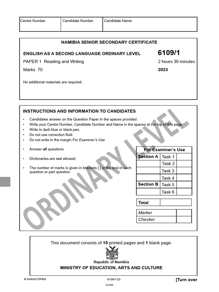 Grade 10 English Paper 1 November 2023 | PDF | Intelligence Quotient ...