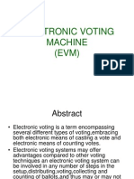 Electronic Voting Machine