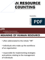 Human Resource Accounting