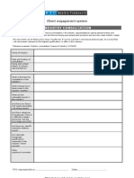 Industry Consultation Template