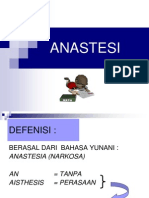 ANASTESI