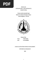 Makalah Asuransi Jiwa