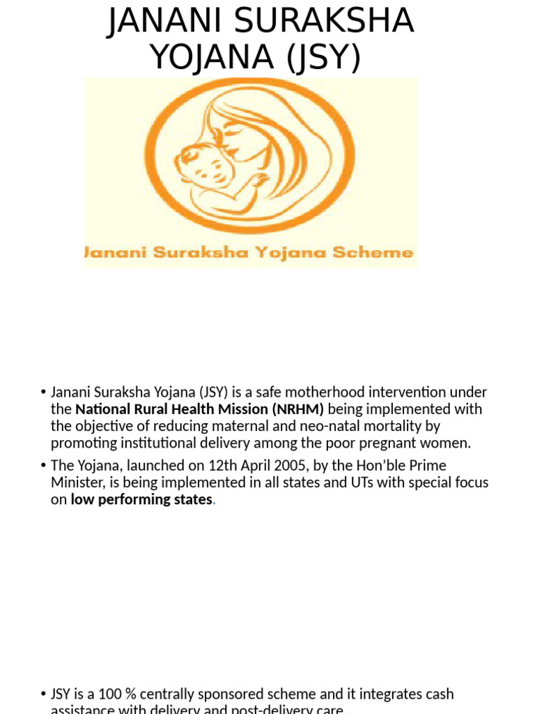 Janani Suraksha Yojana Overview | PDF | Childhood | Human Pregnancy