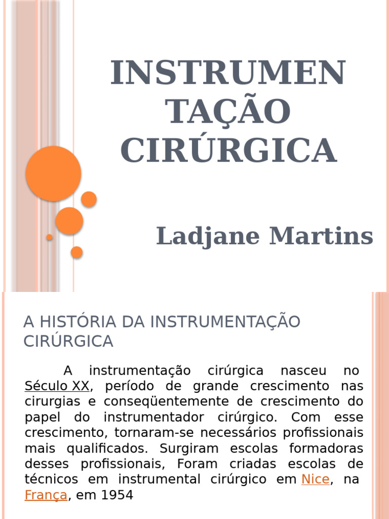 Salário do Instrumentador Cirúrgico | PDF | Enfermagem | Cirurgia