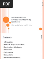 Imhoff Cone Test Instructions-Settleable Solids | PDF | Chemistry | Nature