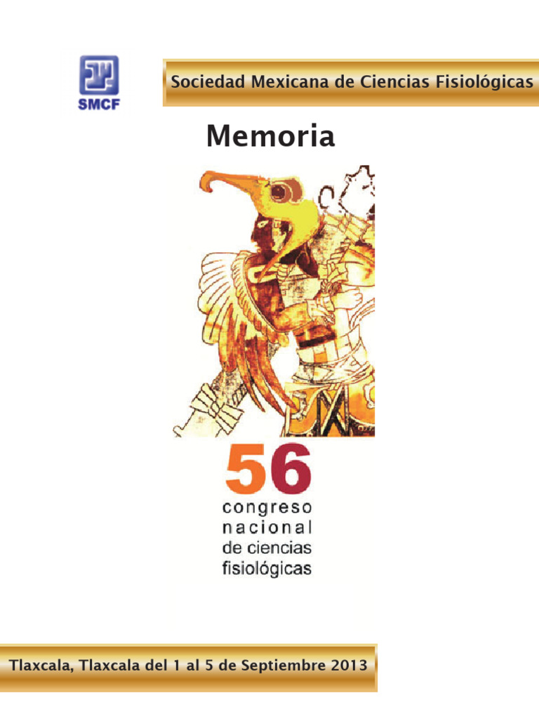 Congreso Nacional de Ciencias Fisiológicas 2013 | PDF | México ...