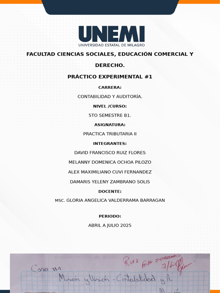 Práctico Experimental #1 | PDF
