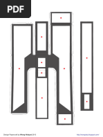 Easy Glock 18C Papercraft Guide | PDF