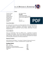 ACC 202 Financial Accounting