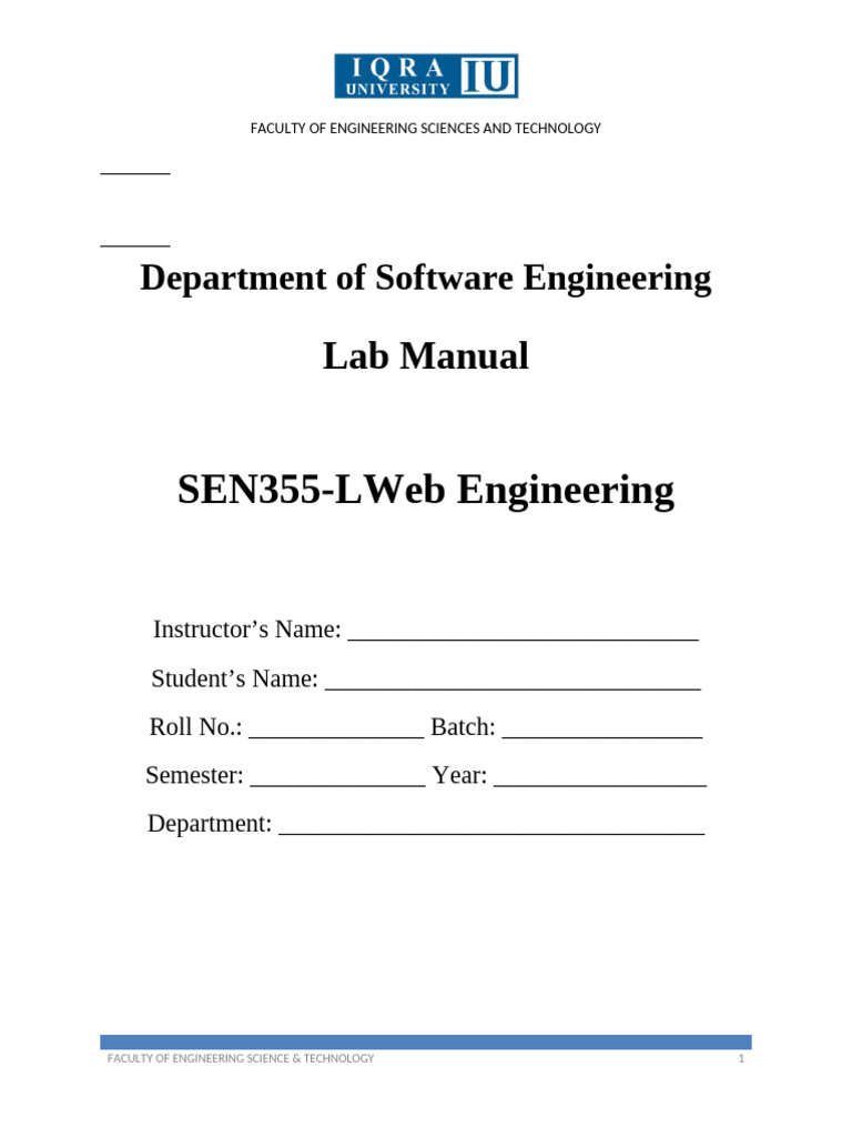 Lab Manual Completed | PDF | World Wide Web | Internet & Web