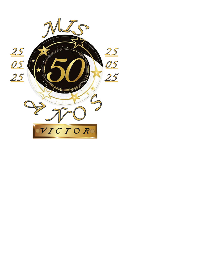 Recuerdo de Mis 50 Años Victor - 20250515 - 195934 - 0000 | PDF