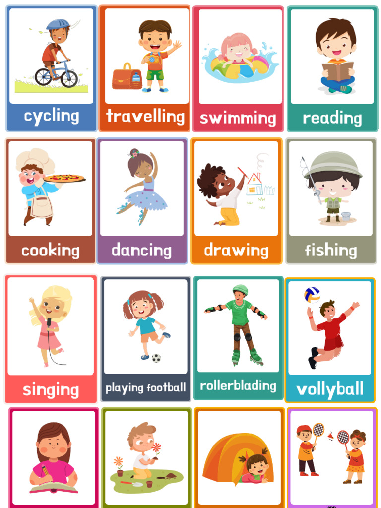 Hobbies and Activities List | PDF