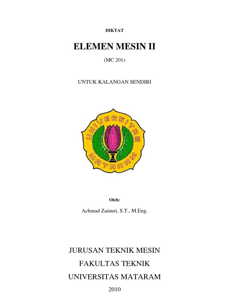 Elemen Mesin II
