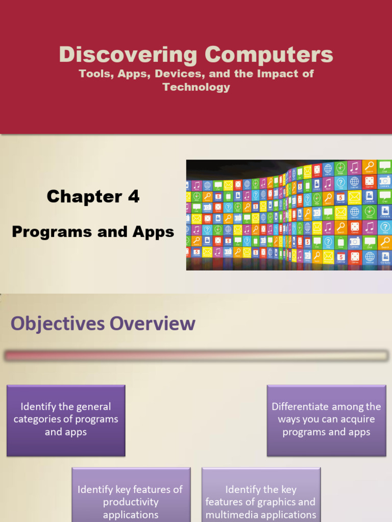 Overview of Software Programs and Apps | PDF | Application Software ...