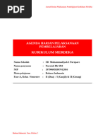 Jurnal Harian Guru Kurikulum Merdeka | PDF