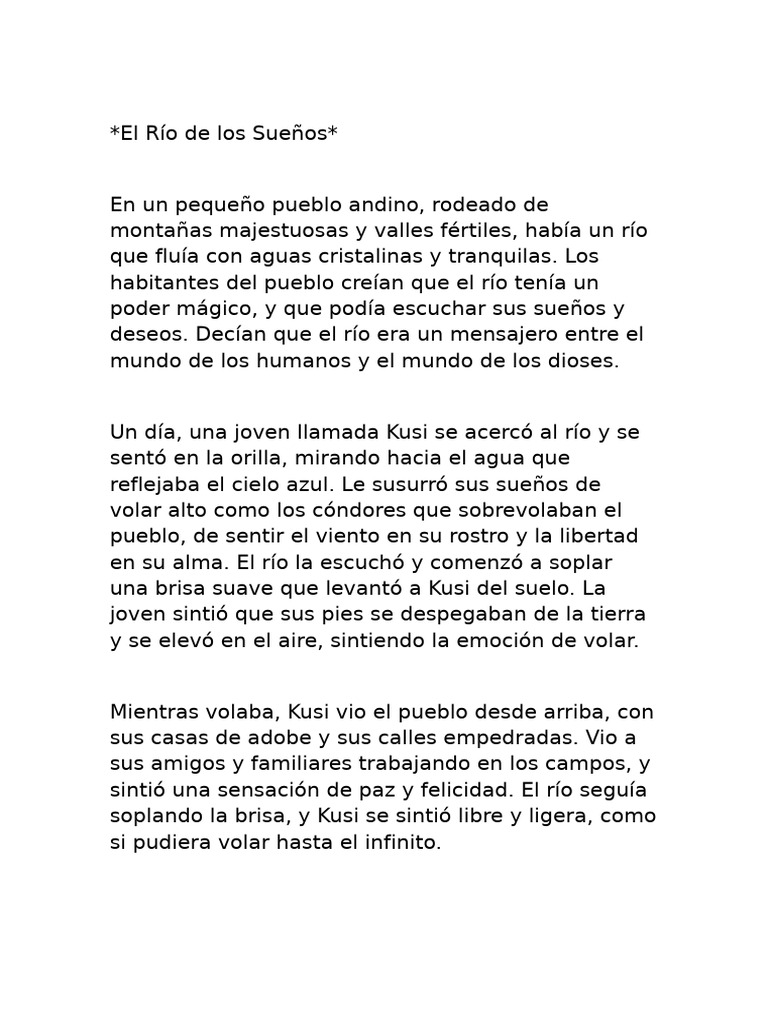 La magia del río de los sueños | PDF | Río