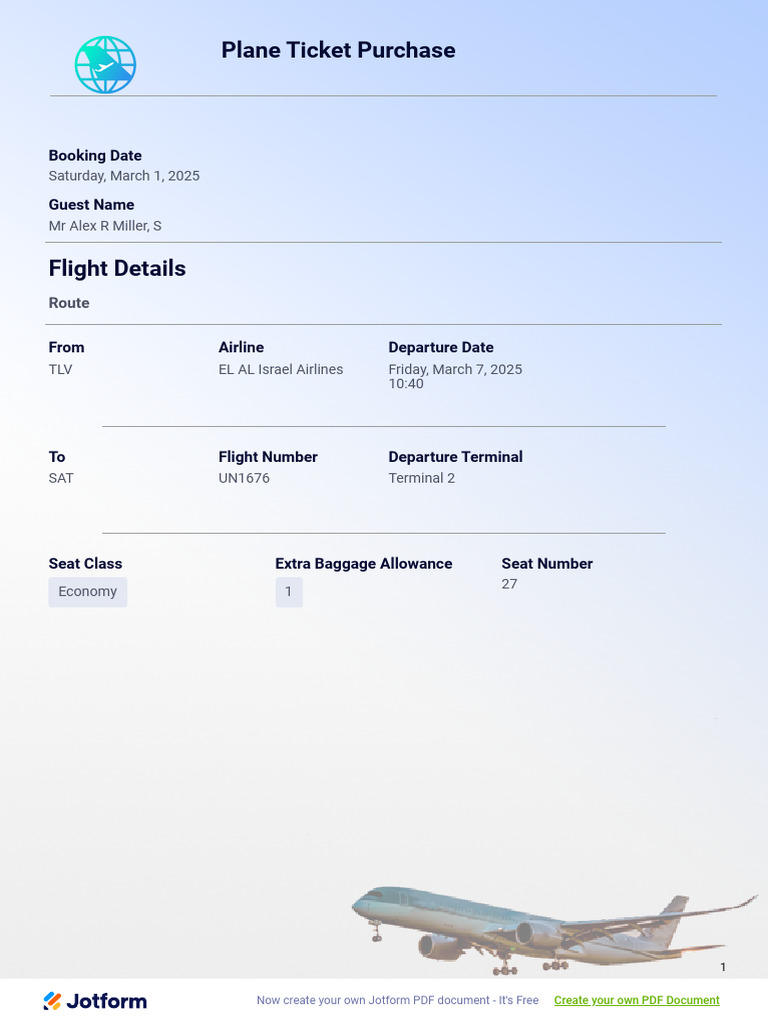 MR Alex R Miller S. 03 01 2025 | PDF | Airlines | Aviation