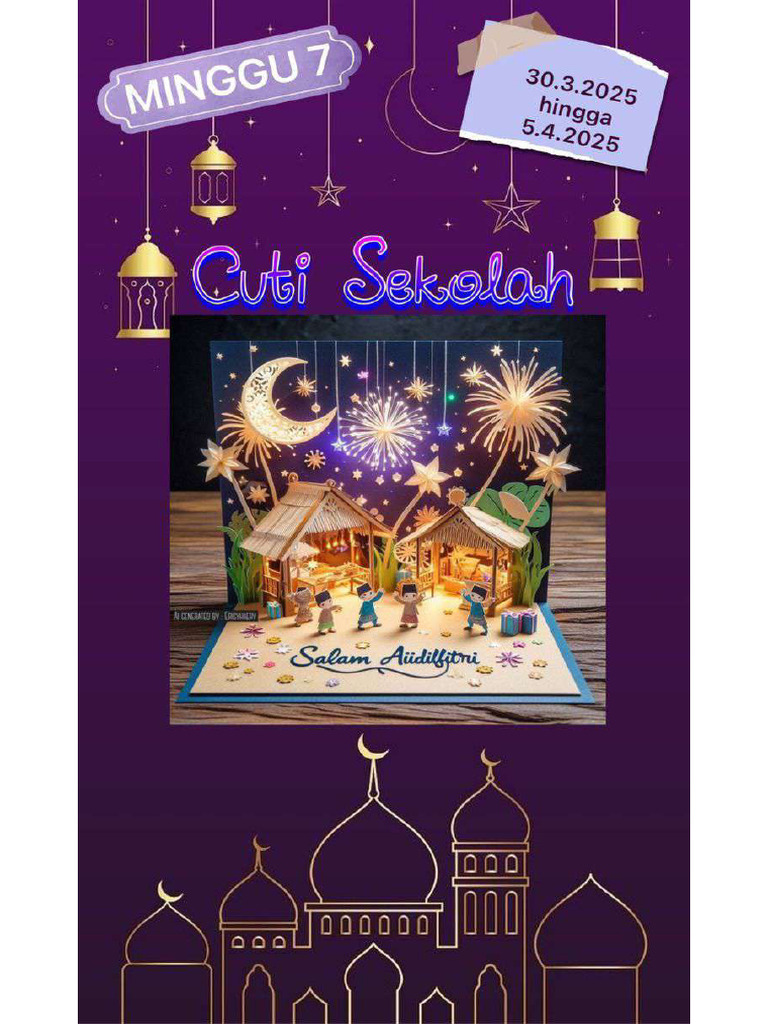 Cuti Raya | PDF