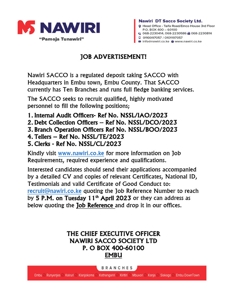 Job Advertisemen1 | PDF