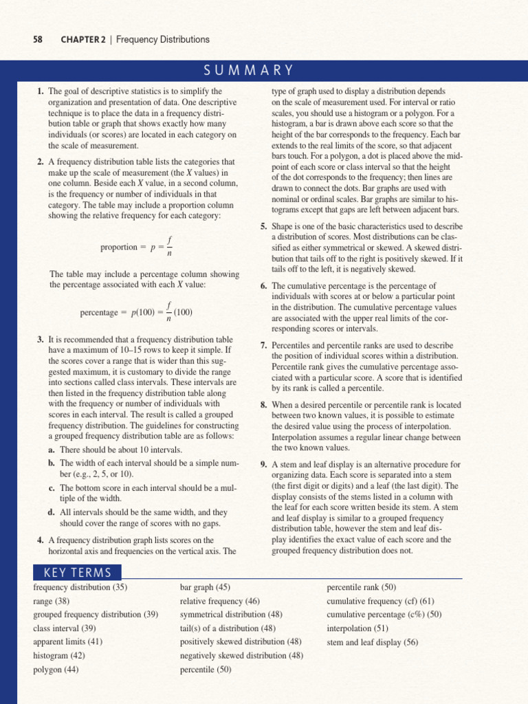 Understanding Frequency Distributions | PDF | Mode (Statistics) | Mean
