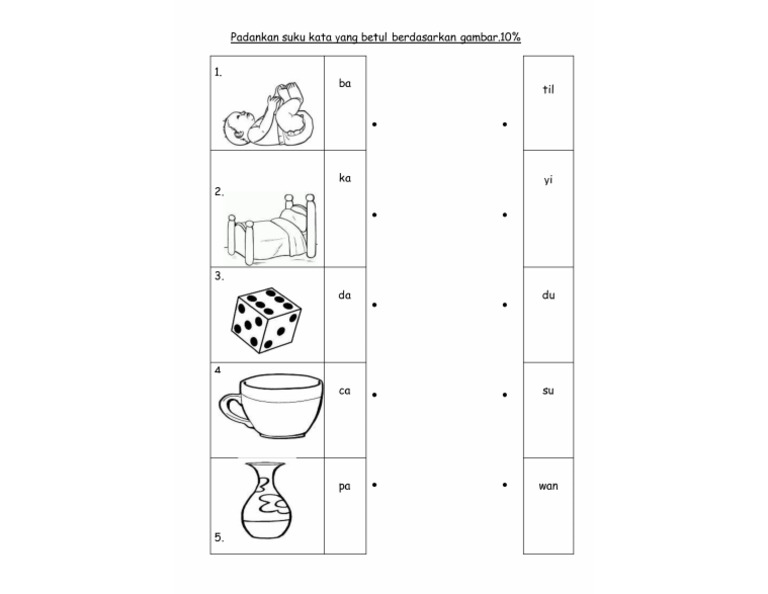 Latihan BM THN 1 | PDF